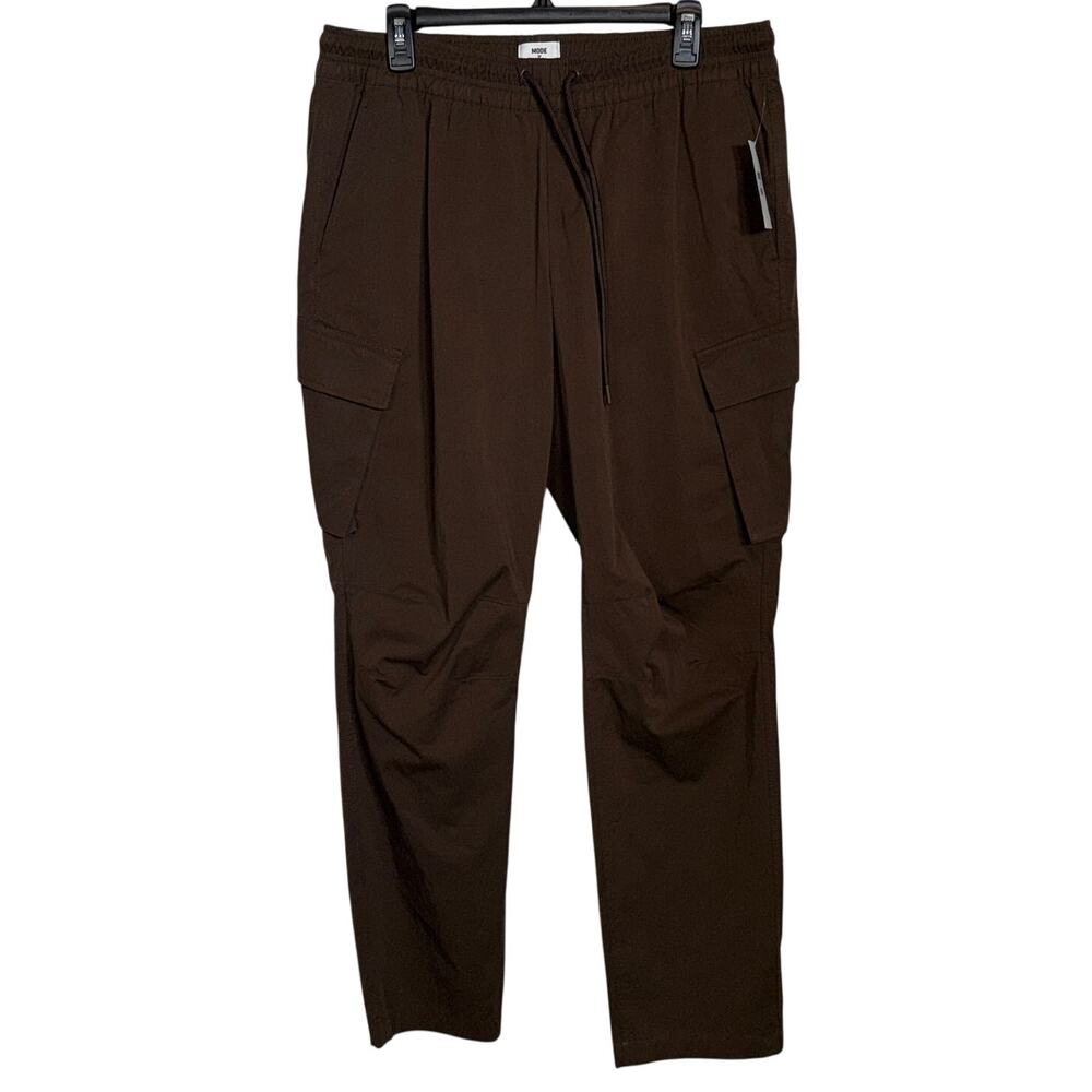 Mode of One Men's Pull-On Cargo Pants, dark walnut large $60